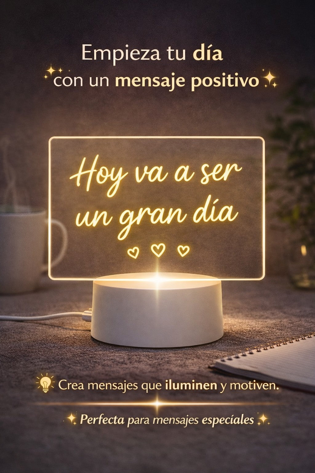 Lampara para escribir