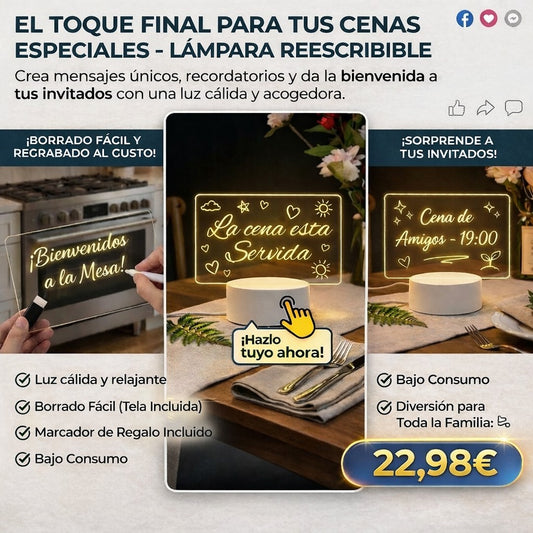 Lampara para escribir